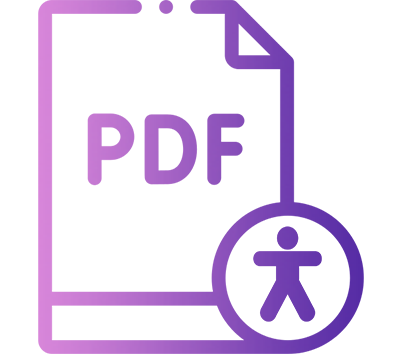 Icono PDF accesibles