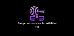 Europa suspende en Accesibilidad web