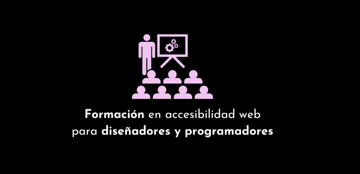 Formacion en accesibilidad web para diseñadores y programadores