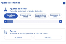 ajuste de contenido - Accesibilidad Web
