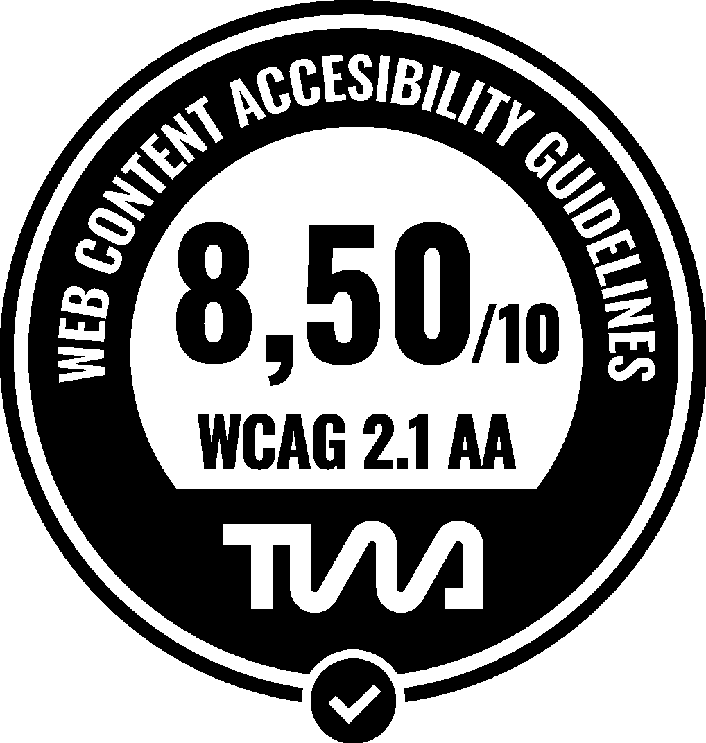 Sello de acreditación de accesibilidad wcag 2.1 aa